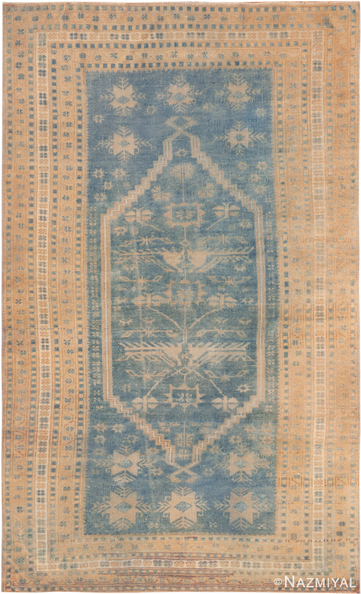 Vintage Turkish Yagcibedir Anatolian Style Rug 73263 by Nazmiyal Rugs