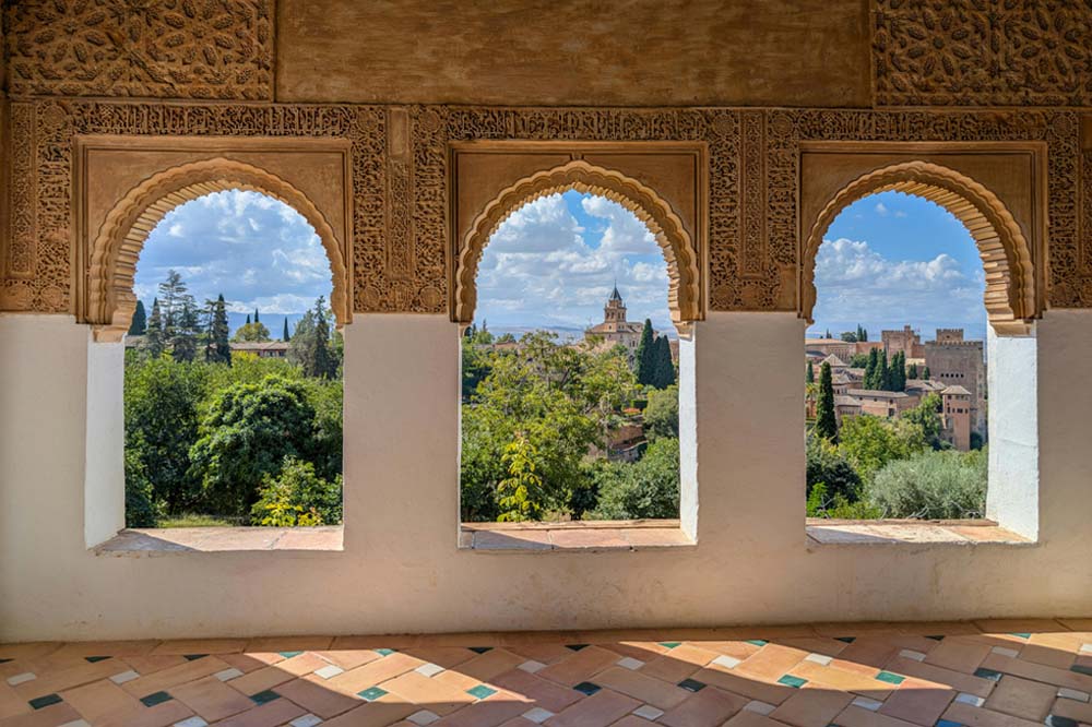The Alhambra in Granada, Spain | Nazmiyal Rugs