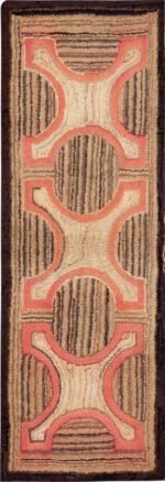 Antique American Hooked Rug Antique American Hooked Rug 74145 by Nazmiyal Rugs