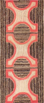 Antique American Hooked Rug Antique American Hooked Rug 74146 by Nazmiyal Rugs