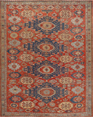 Antique Caucasian Soumak Rug 74075 by Nazmiyal Rugs