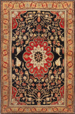 Antique Persian Bidjar Rug Antique Persian Bidjar Rug 74168 by Nazmiyal Rugs