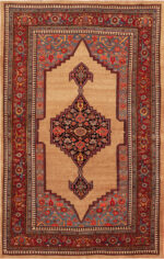 Antique Persian Bidjar Rug Antique Persian Bidjar Rug 74196 by Nazmiyal Rugs