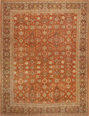 Antique Persian Mahal Rug 74171 by Nazmiyal Rugs