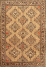 Antique Turkish Oushak Rug 74160 by Nazmiyal Rugs