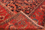 Back View of Antique Persian Heriz Rug Back View of Antique Persian Heriz Rug 74051 by Nazmiyal Rugs