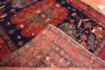 Back of Antique Persian Heriz Rug Back of Antique Persian Heriz Rug 74099 by Nazmiyal Rugs