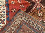 Back of Antique Persian Kurdish Runner Rug Back of Antique Persian Kurdish Runner Rug 74004 by Nazmiyal Rugs