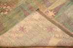 Back of Modern Central Asian Swedish Inspired Rug Back of Modern Central Asian Swedish Inspired Rug 74137 by Nazmiyal Rugs
