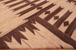 Back of Modern Swedish Inspired Kilim Rug Back of Modern Swedish Inspired Kilim Rug 74181 by Nazmiyal Rugs