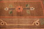 Border of Antique American Hooked Rug 74141 by Nazmiyal Rugs