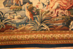 Border of Antique Flemish Silk and Wool Tapestry Border of Antique Flemish Silk and Wool Tapestry 74080 by Nazmiyal Rugs