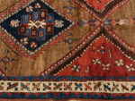 Border of Antique Persian Kurdish Runner Rug Border of Antique Persian Kurdish Runner Rug 74004 by Nazmiyal Rugs