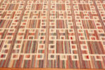 Border of Modern Central Asian Swedish Style Kilim Rug 74069 by Nazmiyal Rugs