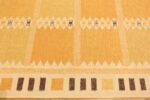Border of Modern Swedish Inspired Kilim Rug Border of Modern Swedish Inspired Kilim Rug 74177 by Nazmiyal Rugs
