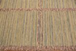 Border of Modern Swedish Inspired Kilim Rug 74180 by Nazmiyal Rugs