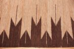 Border of Modern Swedish Inspired Kilim Rug Border of Modern Swedish Inspired Kilim Rug 74181 by Nazmiyal Rugs