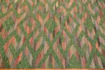 Border of Modern Swedish Kilim Rug Border of Modern Swedish Kilim Rug 74182 by Nazmiyal Rugs