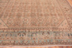 Bottom View of Vintage Persian Tabriz Rug 72711 by Nazmiyal Rugs