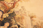 Boys Detail of Antique French Silk Wool Tapestry 74079 by Nazmiyal Rugs