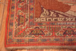 Corner of Antique Israel Bezalel Rug Corner of Antique Israel Bezalel Rug 74081 by Nazmiyal Rugs