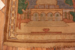 Corner of Antique Israel Bezalel Rug Corner of Antique Israel Bezalel Rug 74082 by Nazmiyal Rugs