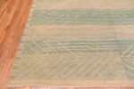Corner of Modern Swedish Inspired Kilim Rug Corner of Modern Swedish Inspired Kilim Rug 74174 by Nazmiyal Rugs