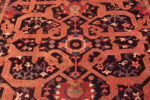 Detail of Antique Persian Heriz Rug Detail of Antique Persian Heriz Rug 74051 by Nazmiyal Rugs
