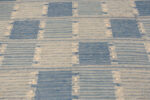 Detail of Modern Central Asian Swedish Style Kilim Rug Detail of Modern Central Asian Swedish Style Kilim Rug 74074 by Nazmiyal Rugs