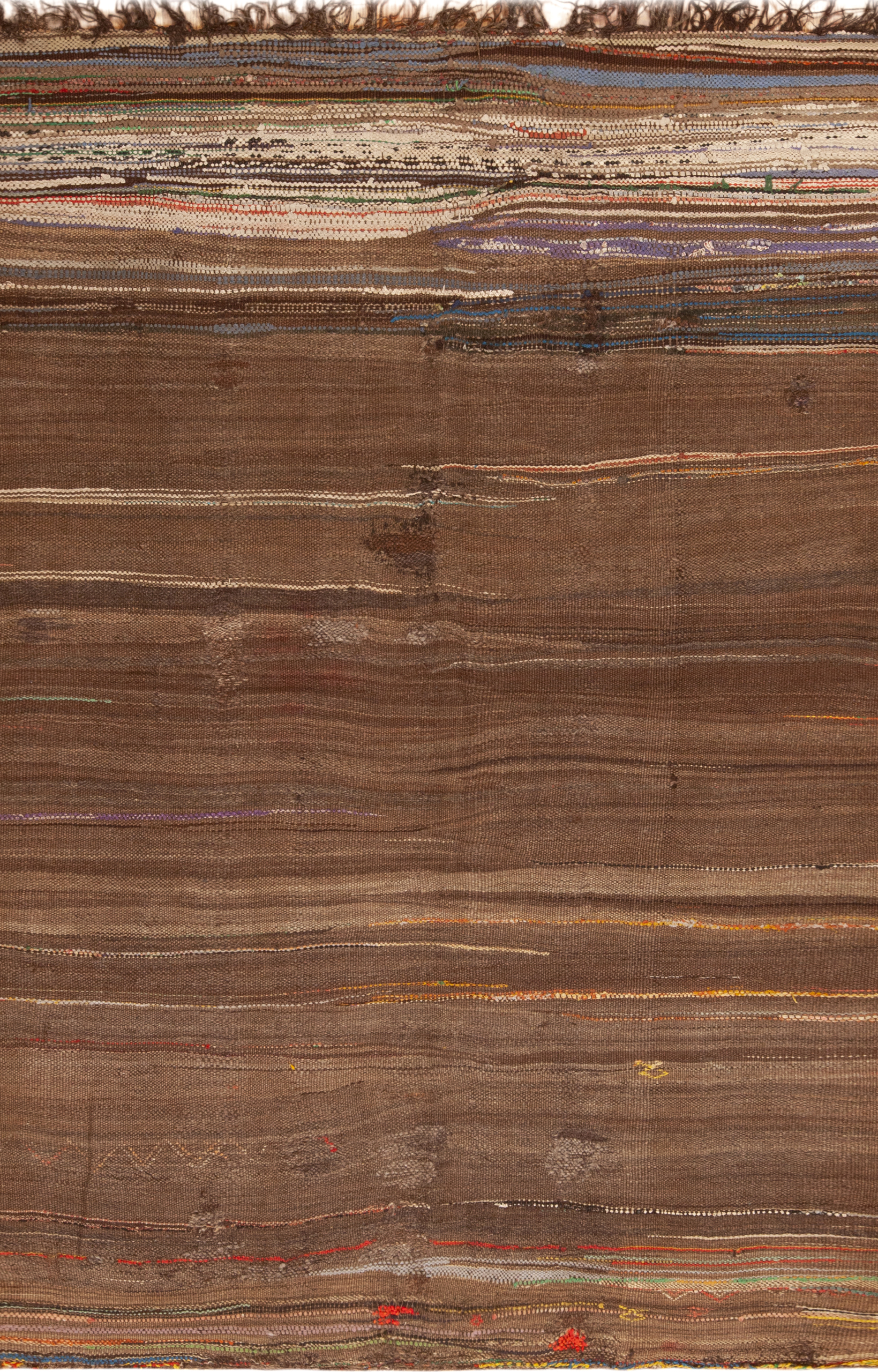 Vintage Moroccan Kilim 73015 Featured Nazmiyal Rugs