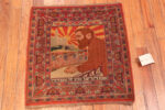 Floor View of Antique Israel Bezalel Rug Floor View of Antique Israel Bezalel Rug 74081 by Nazmiyal Rugs