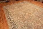 Floor View of Large Antique Persian Mahal Rug Floor View of Large Antique Persian Mahal Rug 73271 by Nazmiyal Rugs
