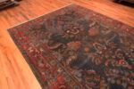 Floor View of Vintage Persian Malayer Rug Floor View of Vintage Persian Malayer Rug 72714 by Nazmiyal Rugs
