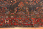Floral Detail of Vintage Persian Malayer Rug Floral Detail of Vintage Persian Malayer Rug 72714 by Nazmiyal Rugs