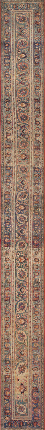 Antique Persian Khorassan Runner Rug 74097 by Nazmiyal Rugs