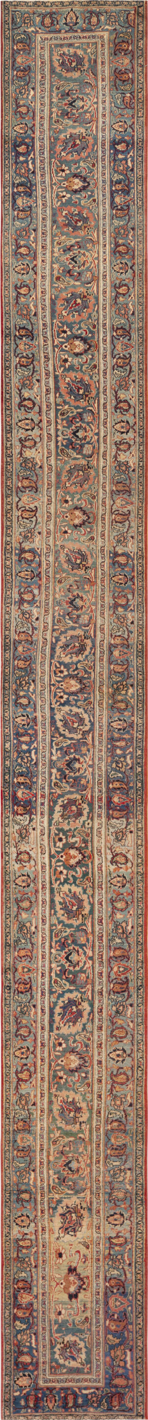 Antique Persian Khorassan Runner Rug 74097 by Nazmiyal Rugs