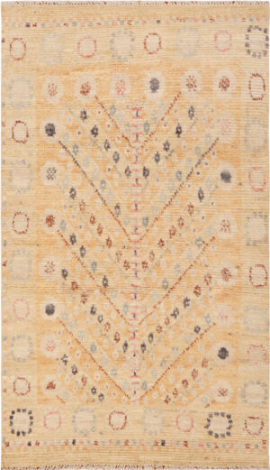 Modern Central American Swedish Style Rug 74133 by Nazmiyal Rug