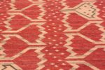 Pattern Detail on Modern Swedish Inspired Kilim Rug 74176 by Nazmiyal Rugs