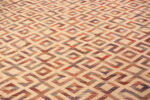 Pattern Detail of Modern Central Asian Swedish Style Kilim Rug Pattern Detail of Modern Central Asian Swedish Style Kilim Rug 74070 by Nazmiyal Rugs