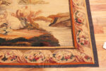 Right Corner of Antique French Silk Wool Tapestry 74079 by Nazmiyal Rugs
