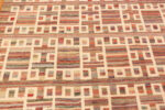 Texture of Modern Central Asian Swedish Style Kilim Rug 74069 by Nazmiyal Rugs