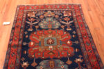 Top view of Antique Persian Heriz Rug Top view of Antique Persian Heriz Rug 74099 by Nazmiyal Rugs