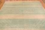 Top of Modern Swedish Inspired Kilim Rug Top of Modern Swedish Inspired Kilim Rug 74174 by Nazmiyal Rugs