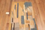 Top of Modern Swedish Inspired Kilim Runner Rug Top of Modern Swedish Inspired Kilim Runner Rug 74175 by Nazmiyal Rugs
