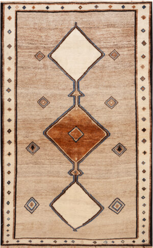 Vintage Persian Gabbeh Rug 74128 by Nazmiyal Rugs