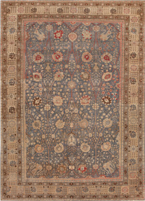 Vintage Persian Tabriz Rug 73715 by Nazmiyal Rugs