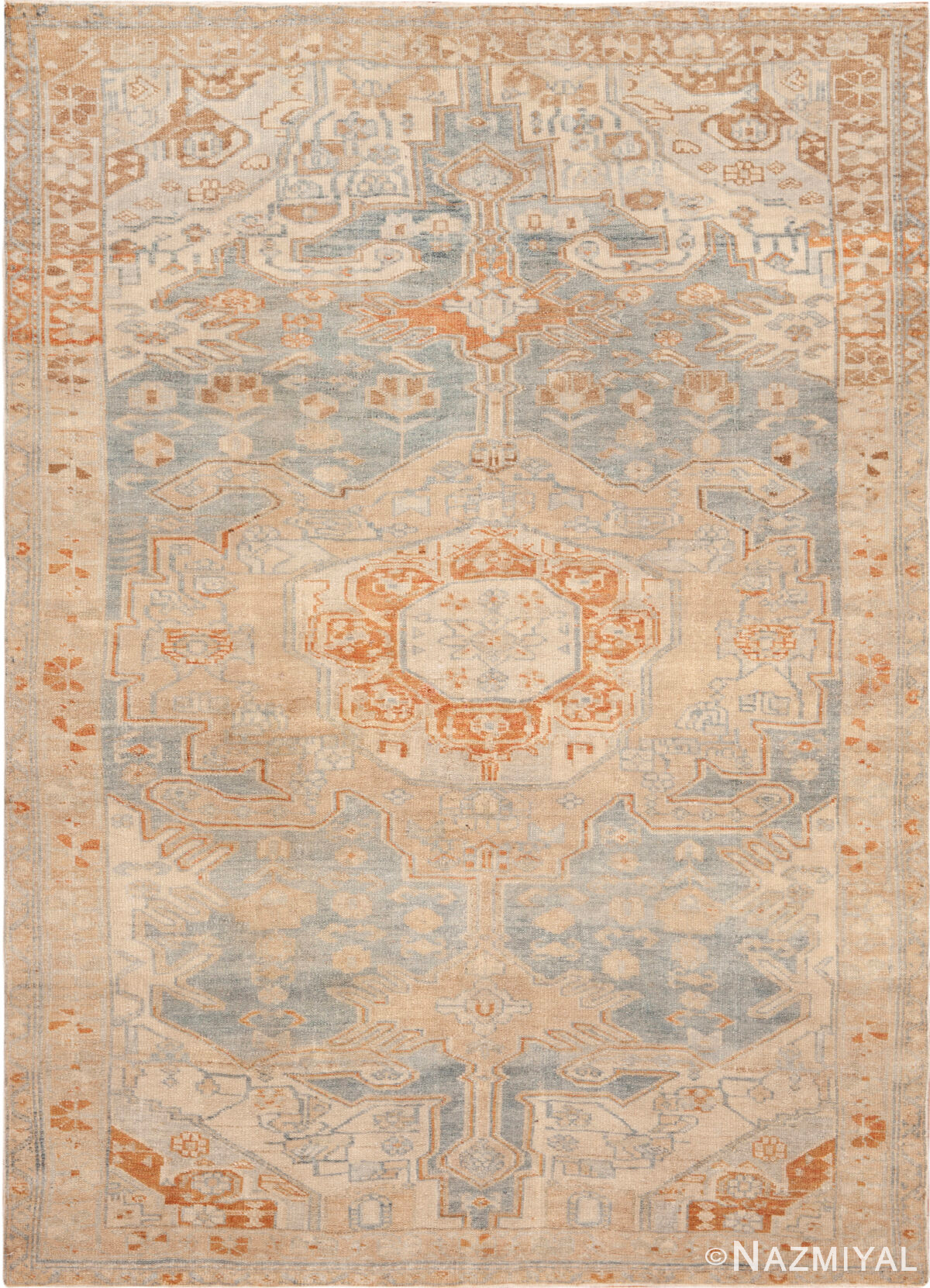 Antique Persian Malayer Rug 74126 by Nazmiyal Rugs