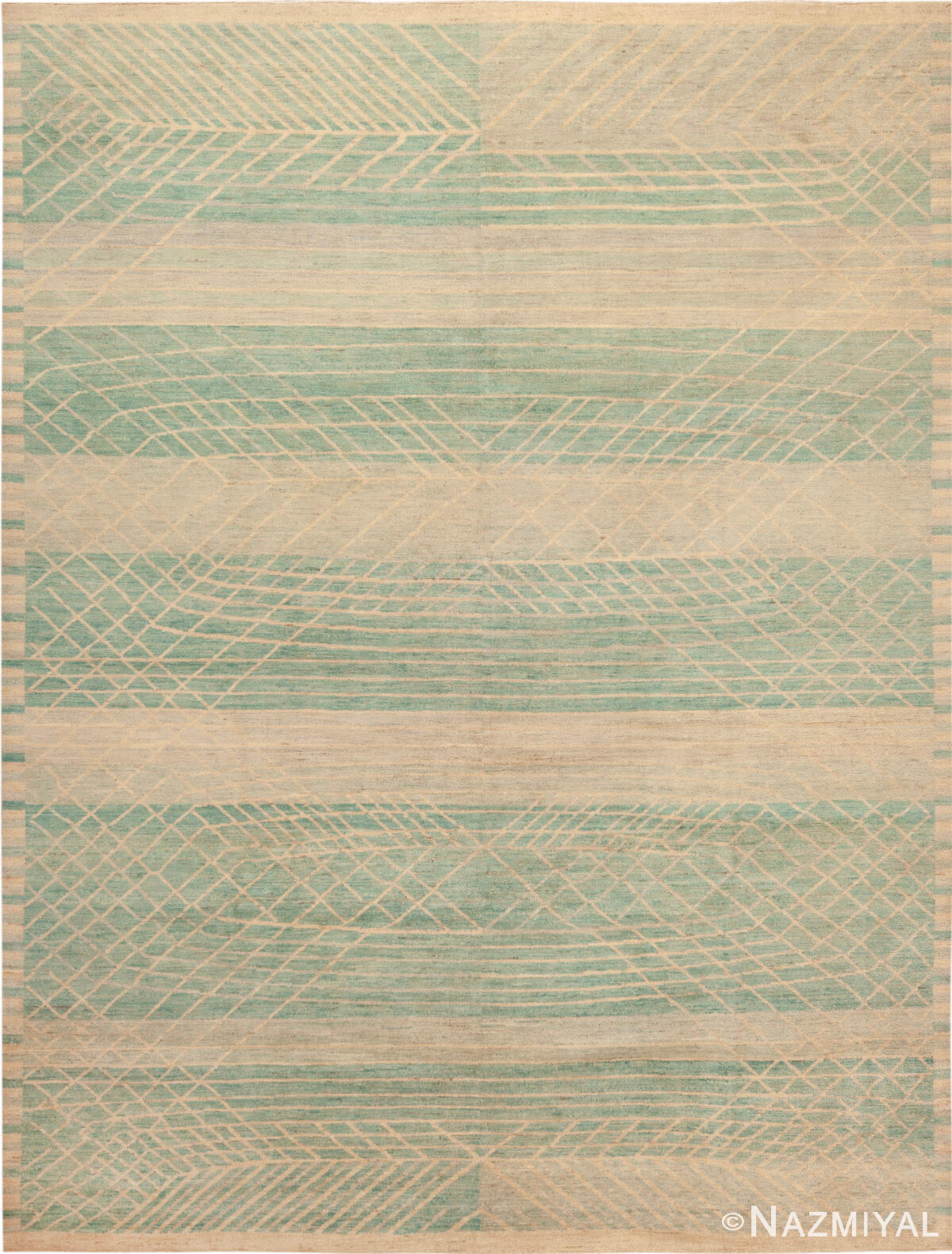 Modern Swedish Inspired Kilim Rug 74174 by Nazmiyal Rugs