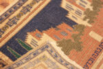 Weave of Antique Israel Bezalel Rug Weave of Antique Israel Bezalel Rug 74083 by Nazmiyal Rugs