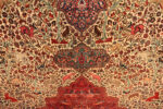 Animal Figure Pattern on Oversize Antique Persian Mashad Amoghli Rug 95123 by Nazmiyal Rugs